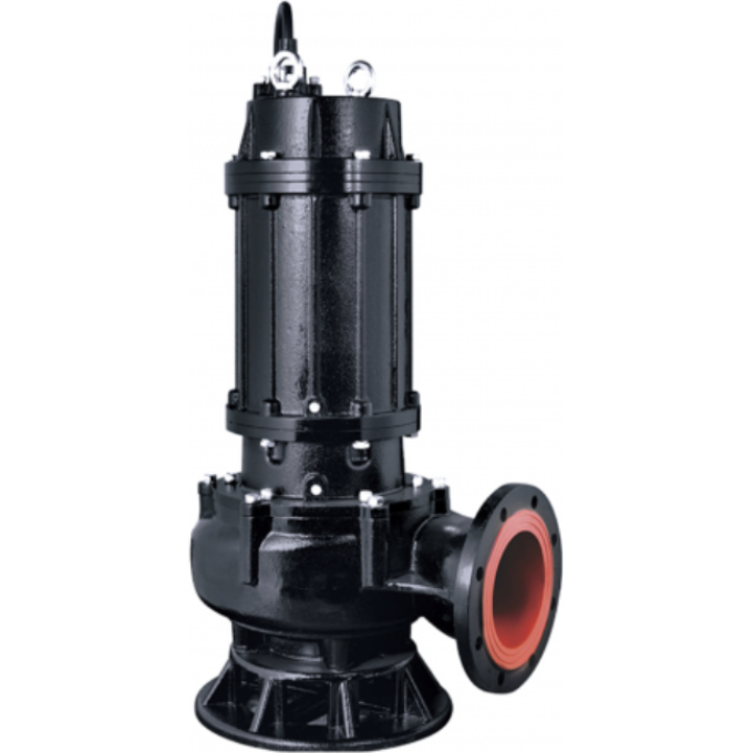 Насос фекальный LEO 100WQ 65-20-7.5T/QG (380В, P1/P2-5.47/3.57 кВт, V-80/65 м3/ч, H-34.5/20м) L17013